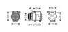 AVA HYUNDAI Компресор кондиціонера TUCSON 2.0 04-, ELANTRA III 1.6, 1.8, 2.0 00-, KIA AVA COOLING HYAK222 (фото 1)