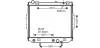 AVA JEEP Радіатор охолодження двиг. (built-in oil cooler) GRAND CHEROKEE II 2.7 CRD 01- AVA COOLING JE2071 (фото 1)