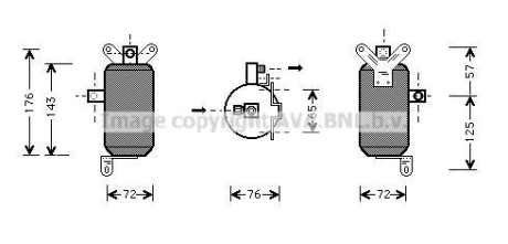 Осушувач,кондиціонер AVA COOLING JRD021 (фото 1)
