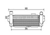 Інтеркулер KIA SORENTO (2003) 2.5 CRDI (AVA) AVA COOLING KA4141 (фото 1)