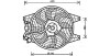 AVA KIA Радіатор охолодження SORENTO I 2.4 02-, 2.5 02-, 3.5 02- AVA COOLING KA7518 (фото 1)