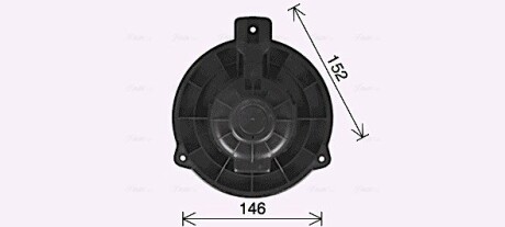 Вентилятор салону AVA COOLING KA8309