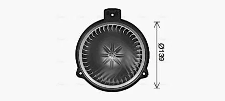 Вентилятор салону AVA COOLING KA8309