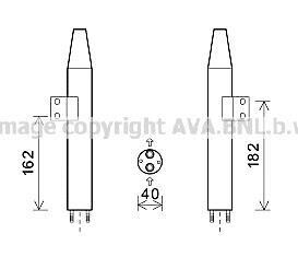 Осушувач,кондиціонер AVA COOLING KAD165