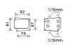 Радиатор масляный MB C-Class (00-), E-Class (02-) 1.8 Kompressor AVA AVA COOLING MS3559 (фото 1)