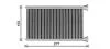 Радіатор обігрівача MB C-Series (14-), E-Series (16-), G-Series (18-) AVA AVA COOLING MS6780 (фото 3)