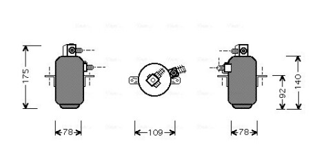 Осушувач,кондиціонер AVA COOLING MSD081