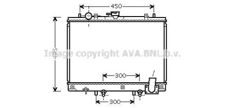 Радіатор AVA COOLING MT2192