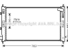 Радиатор охлаждения двигателя MITSUBISHI LANCER (2007) 1.5 (Ava) AVA COOLING MT2240 (фото 1)