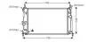 Радиатор охлаждения двигателя Mazda 3 BL (09-) 1.6i АКПП AVA AVA COOLING MZ2254 (фото 1)