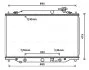 Радиатор охлаждения двигателя Mazda CX-5 (12-) 2.2D АКПП AVA AVA COOLING MZ2274 (фото 1)