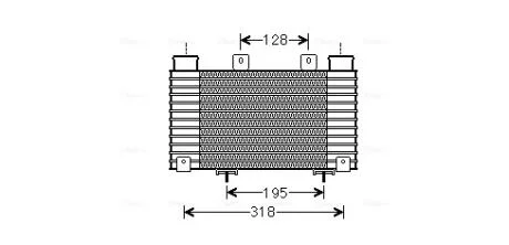 Інтеркулер AVA COOLING MZA4250