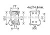 Охладитель масла AVA COOLING OL3686 (фото 1)