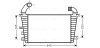 AVA OPEL Інтеркулер Astra H 1.7CDTI 07- AVA COOLING OL4585 (фото 1)