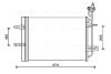 AVA OPEL Радіатор кондиціонера (конденсатор) Meriva A 03- AVA COOLING OL5620D (фото 1)