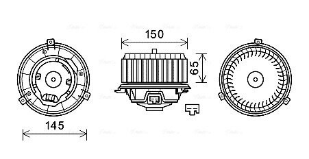 Компресор салону AVA COOLING OL8674