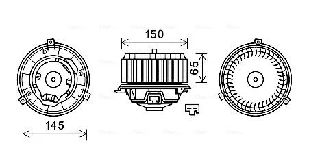 Компрессор салона AVA COOLING OL8674