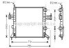 Радиатор охлаждения двигателя Opel Corsa C Combo 1,0-1,4i 00>07 AVA AVA COOLING OLA2303 (фото 1)