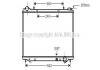 AVA OPEL Радіатор охолодження двиг. FRONTERA (1999) 2.2 DTI AVA COOLING OLA2441 (фото 1)