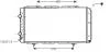 Радіатор охолодження двигуна PSA Jumper Boxer, Fiat Ducato 2,0-2,8TD 02> MT-AT AC+/- AVA AVA COOLING PE2150 (фото 1)