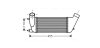 AVA CITROEN Інтеркулер C8, Jumpy, Fiat Scudo, Ulysse, Lancia, Peugeot 807 2.0HDI 06- AVA COOLING PEA4347 (фото 1)