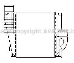 AVA Інтеркулер CITROËN C4 PICASSO (2013) 1.6 THP AVA COOLING PEA4385