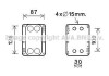 Радиатор масляный Nissan/Opel/Renault (выр-во AVA) AVA COOLING RT3631 (фото 1)