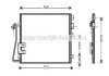 Конденсатор кондиціонера RENAULT (AVA) AVA COOLING RT5376D (фото 1)