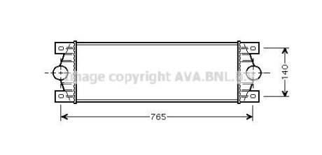 Інтеркулер AVA COOLING RTA4329