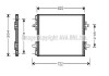 Радіатор кондиціонера AVA COOLING RTA5294 (фото 1)