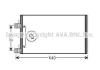 Радіатор кодиціонера AVA COOLING RTA5444 (фото 1)