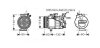 AVA NISSAN Компресор кондиціонера X-TRAIL II 2.0 07-, RENAULT AVA COOLING RTAK487 (фото 1)