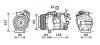 AVA RENAULT Компресор кондиціонера GRAND SCENIC III 1.2 12-, 1.6 11-, MEGANE CC 1.2 13-, MEGANE III 1.2 11- AVA COOLING RTAK630 (фото 1)