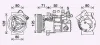 Компрессор кондиционера Renault Captur (13-), Clio (13-) 1.5DCi AVA AVA COOLING RTAK636 (фото 1)