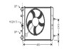 Радиатор охлаждения двигателя FABIA/POLO4 MT -AC 01- (Ava) AVA COOLING SAA2013 (фото 1)