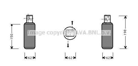 Осушувач,кондиціонер AVA COOLING SBD044