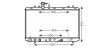 Радіатор охолодження двигуна Suzuki SX4 1,5i 1,6i 06> AVA AVA COOLING SZA2085 (фото 1)