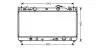 Радиатор охлаждения двигателя Toyota Camry 2,4i 01>06 AT AC+/- AVA AVA COOLING TO2282 (фото 1)