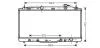 Радиатор охлаждения двигателя Toyota Camry 3,5i 07> AT AC+/- AVA AVA COOLING TO2473 (фото 1)