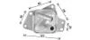 AVA LEXUS Оливний радіатор (без корпуса) NX 200t 14-, NX 300 17-, RX 200t 15-, RX 300 17- AVA COOLING TO3769 (фото 3)