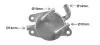 AVA TOYOTA Оливний радіатор (без корпуса) RAV 4 III 2.0 4WD 08-, RAV 4 IV 2.0 12- AVA COOLING TO3771 (фото 3)