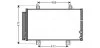 AVA LEXUS Радіатор кондиціонера (конденсатор) з осушувачем GS 250 11-, GS 350 11- AVA COOLING TO5662D (фото 1)