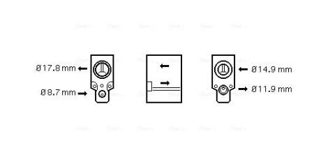 Розширювальний клапан AVA COOLING VN1076