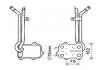 Радиатор масляный Skoda Octavia II Rapid 1,4TSI AVA AVA COOLING VN3389 (фото 1)