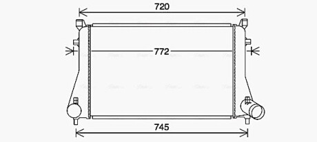 Інтеркулер VAG (Ava) AVA COOLING VN4403