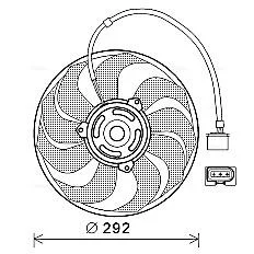 Вентилятор AVA COOLING VN7533 (фото 1)