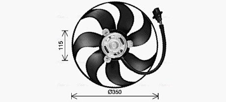 Вентилятор AVA COOLING VN7553