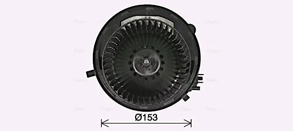 Вентилятор отопителя салона Skoda Karoq Kodiaq Octavia III, VW Golf VII AC+/- AVA AVA COOLING VN8432 (фото 1)