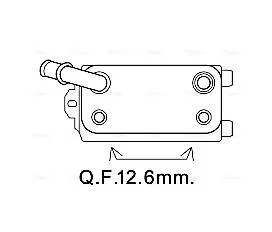 Радіатор масляний FORD MONDEO/VOLVO (вир-во AVA) AVA COOLING VO3170