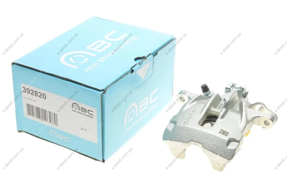 Суппорт тормозной (задний) (L) VW T4 90-03 (d=38mm) (Lucas) AXIA Brake Calipers 392820 (фото 1)